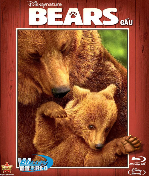 F770. Disneynature Bears - GẤU 2D50G (DTS-HD MA 5.1)